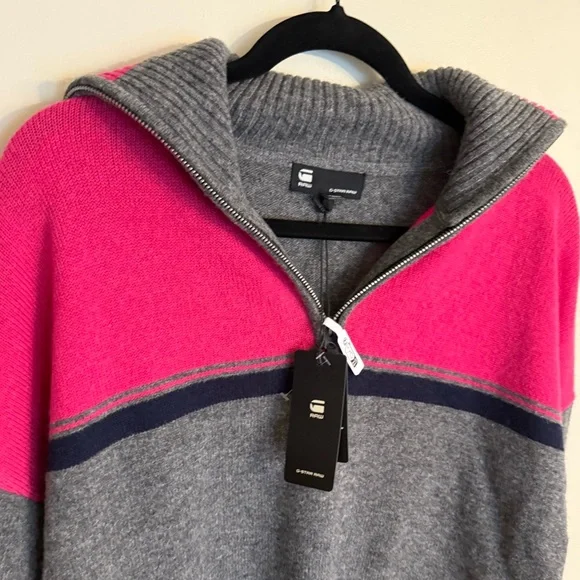 G-Star Multi Color Loose Skipper Sweater Grey - Picture 2 of 10